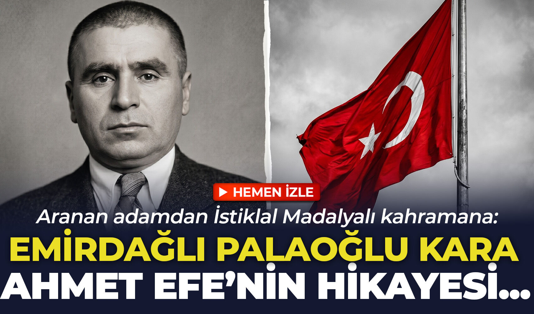 Aranan adamdan İstiklal Madalyalı kahramana: Emirdağlı Palaoğlu Kara Ahmet Efe’nin hikayesi…