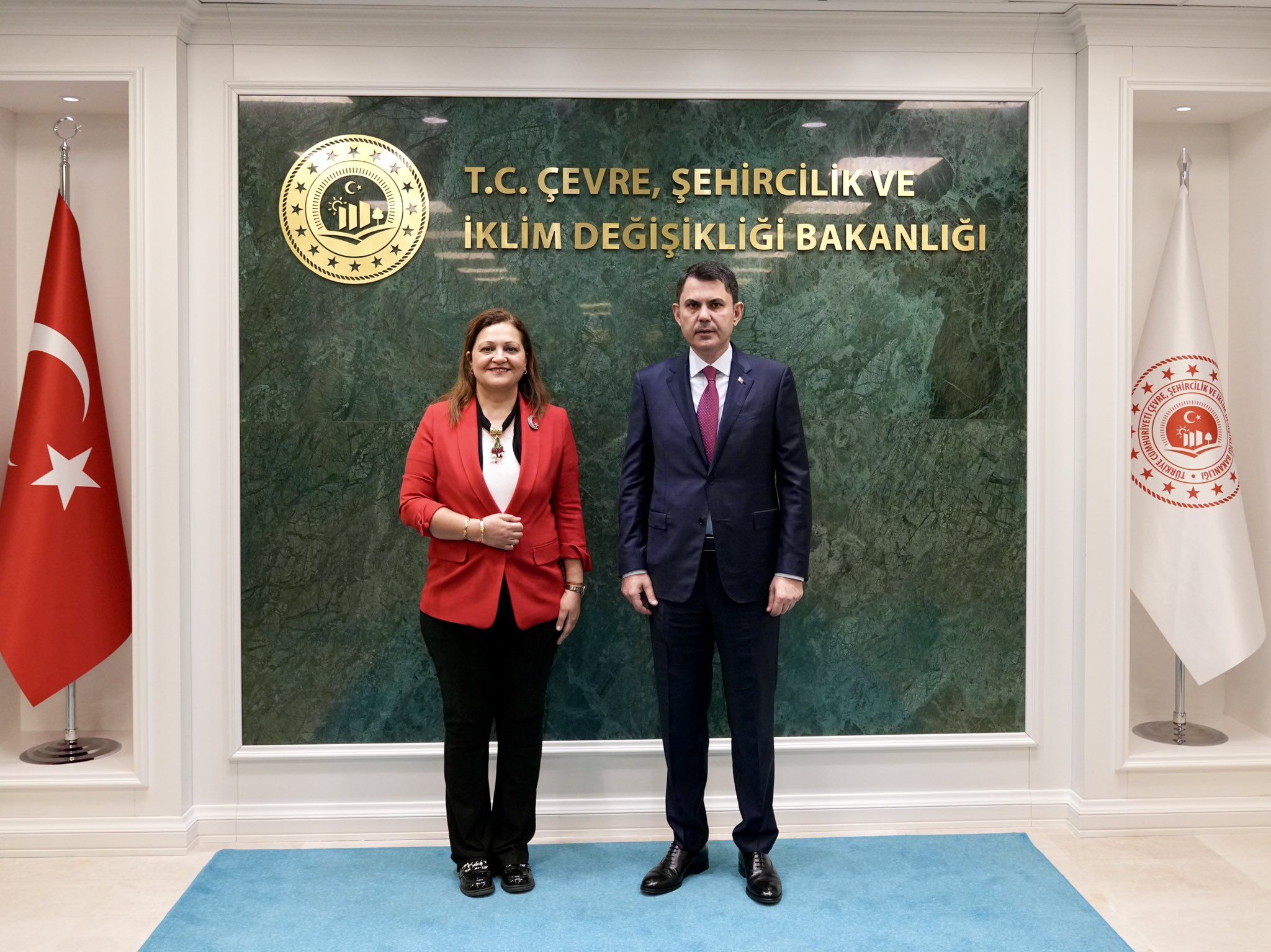 Burcu Köksal, Bakan Murat Kurum ile görüştü: “Kentsel Dönüşüm taleplerimizi ilettik”