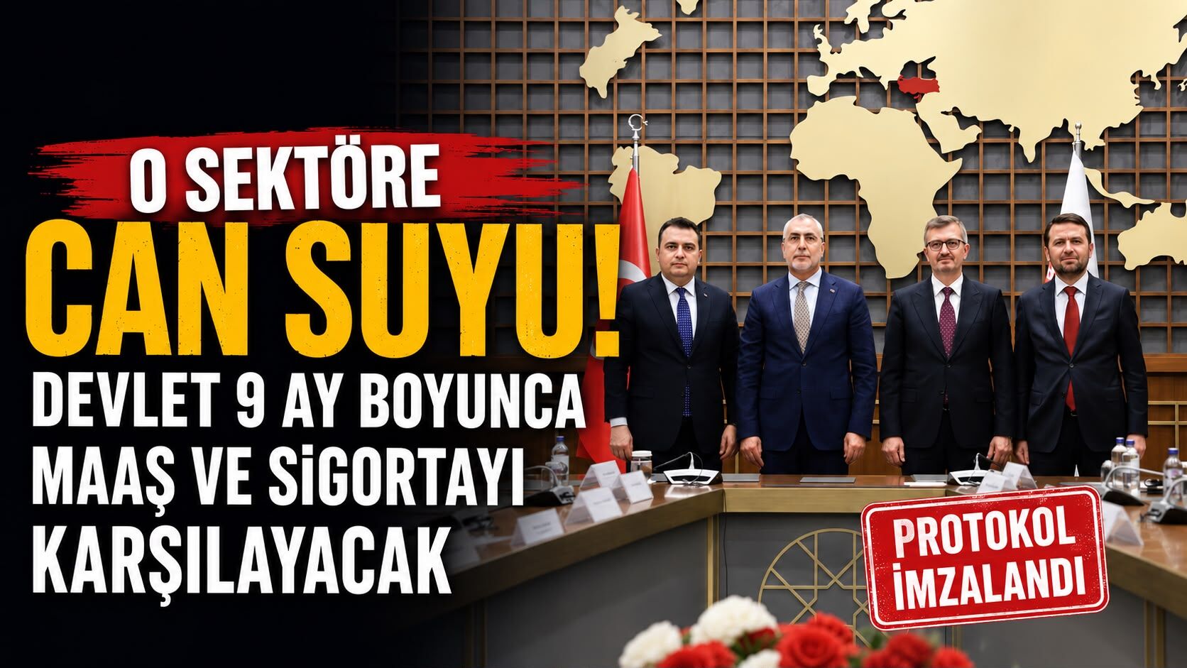 O sektöre can suyu! Devlet 9 ay boyunca maaş ve sigortayı karşılayacak