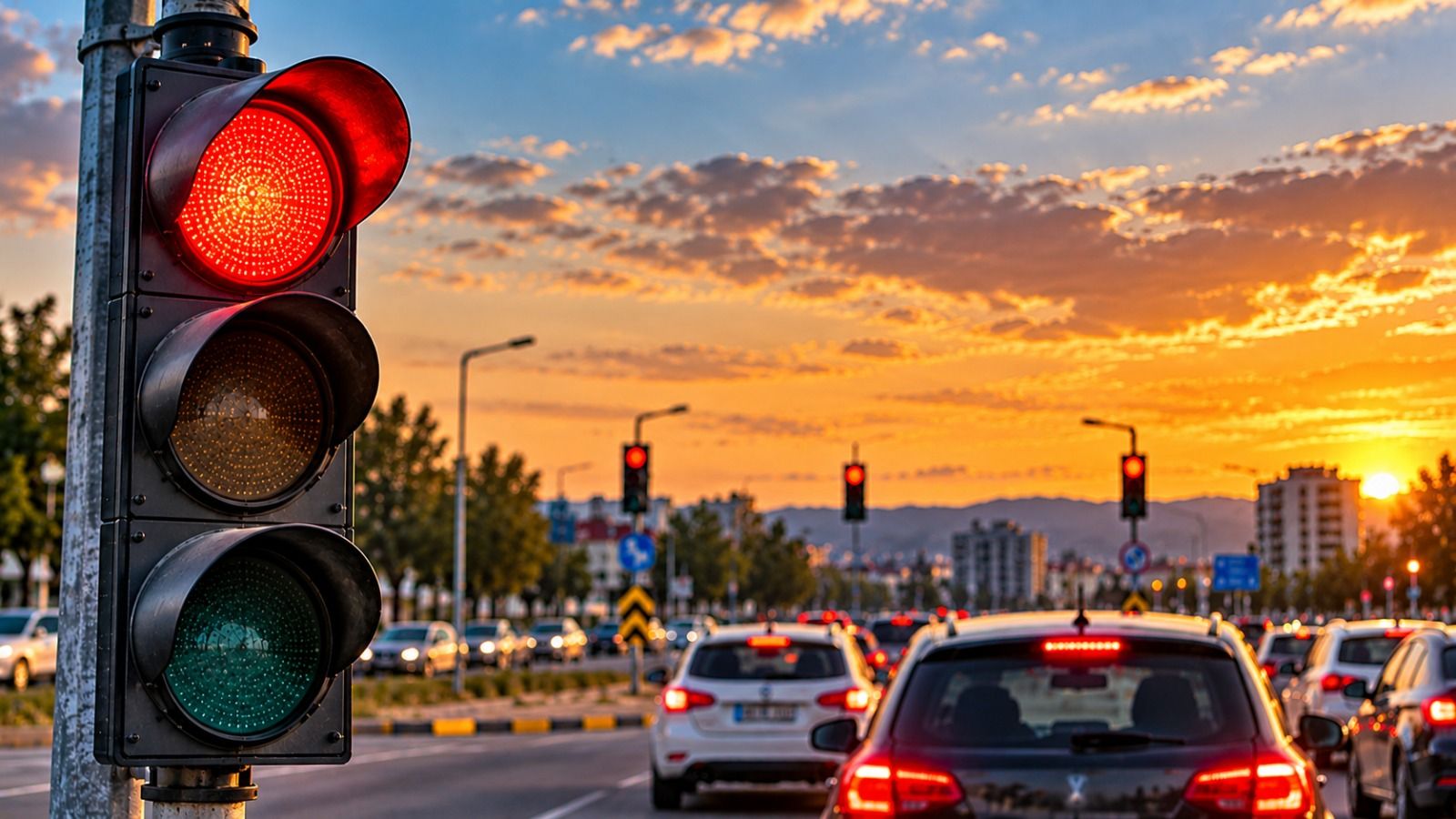 Afyon'da sürücüler dikkat! Kırmızı ışıkta ceza 80 bin TL'ye kadar çıkıyor
