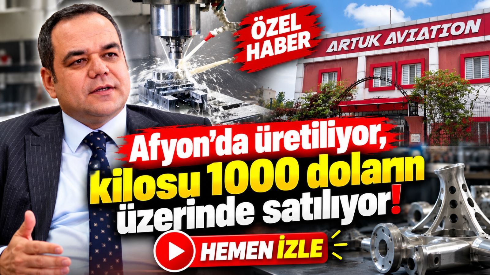Afyon'da üretiliyor, kilosu 1000 doların üzerinde satılıyor! Önder Artuk hedeflerini açıkladı