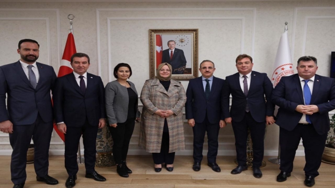 AK Partili başkanlardan Ankara ziyareti 