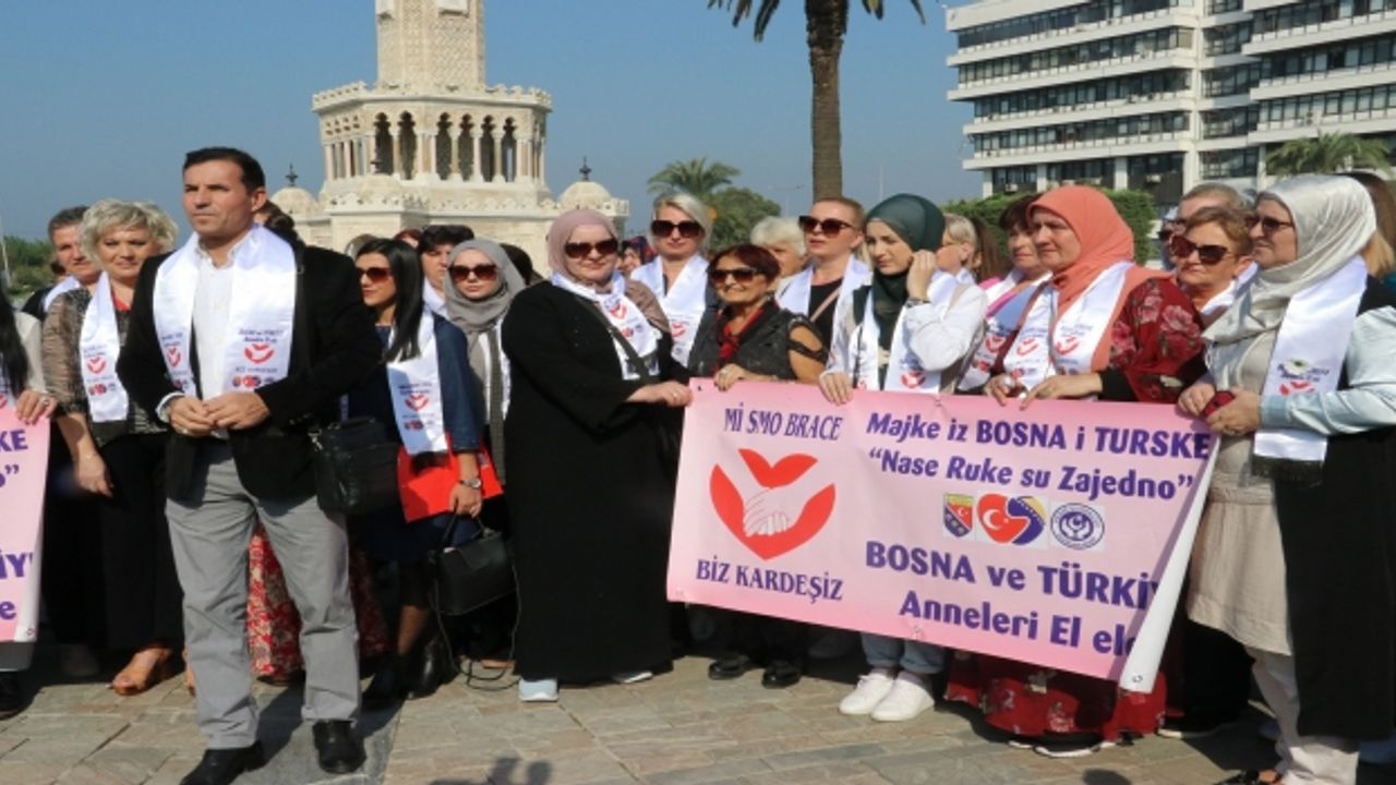 Srebrenitsa annelerinden Diyarbakır annelerine destek 
