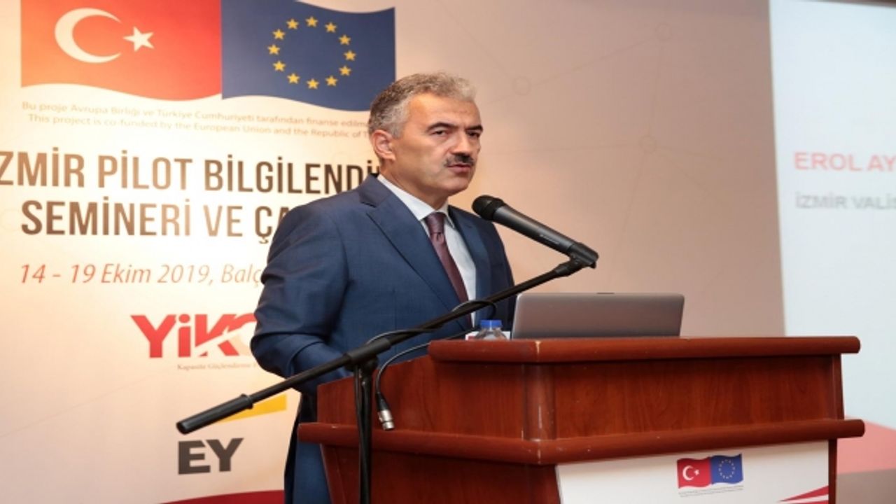 İzmir'de YİKOB Kurumsal Kapasitesinin Güçlendirilmesi Projesi toplantısı