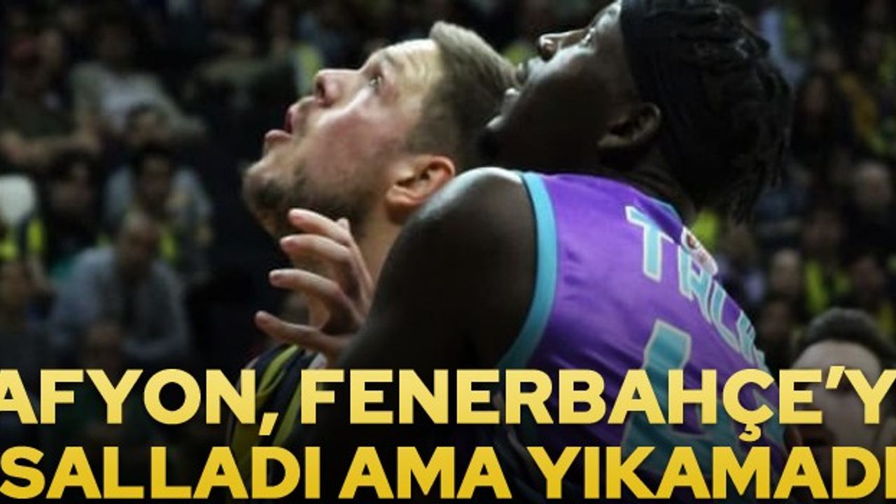 Afyon Belediye: 62  Fenerbahçe Beko: 64