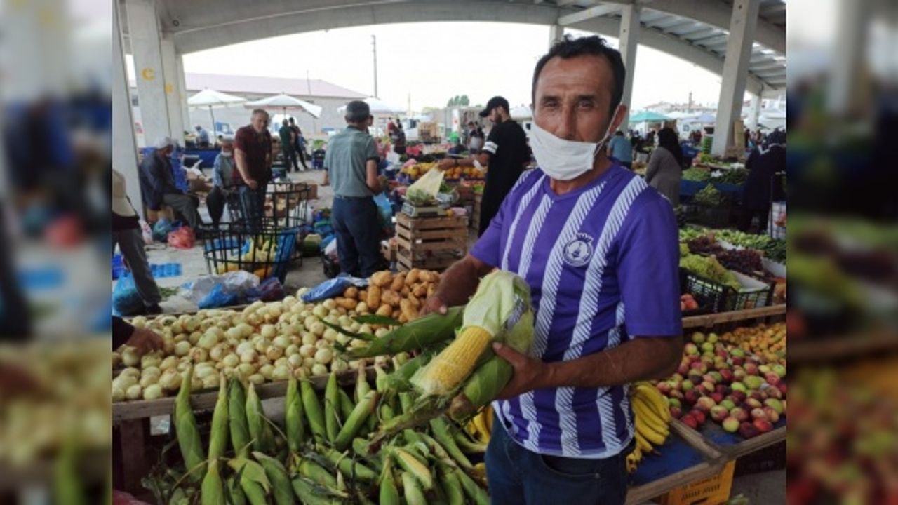 Şuhut'ta yerli mısırın 5 tanesi 10 lira