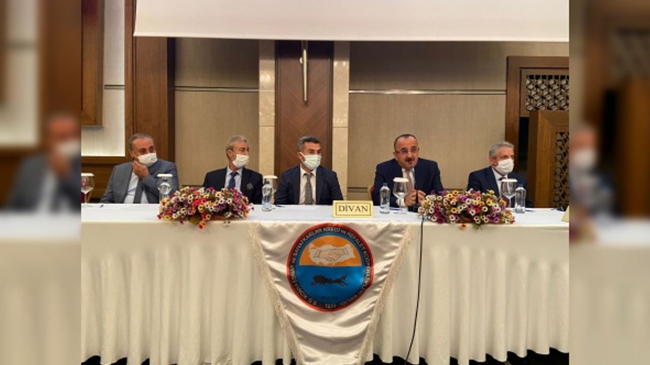 Esnaf ve Sanatkarlar Birliği Başkan Mehmet Baybağan konuştu