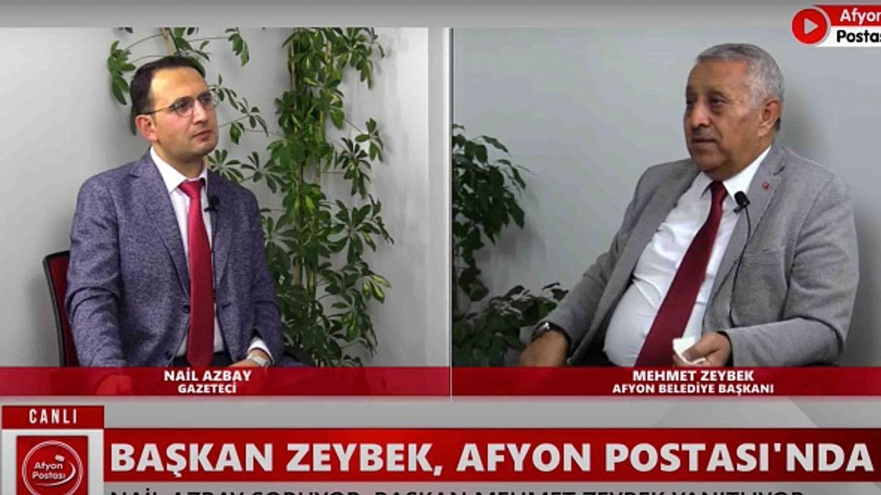 Belediye Başkanı Mehmet Zeybek’ten adaylık açıklaması