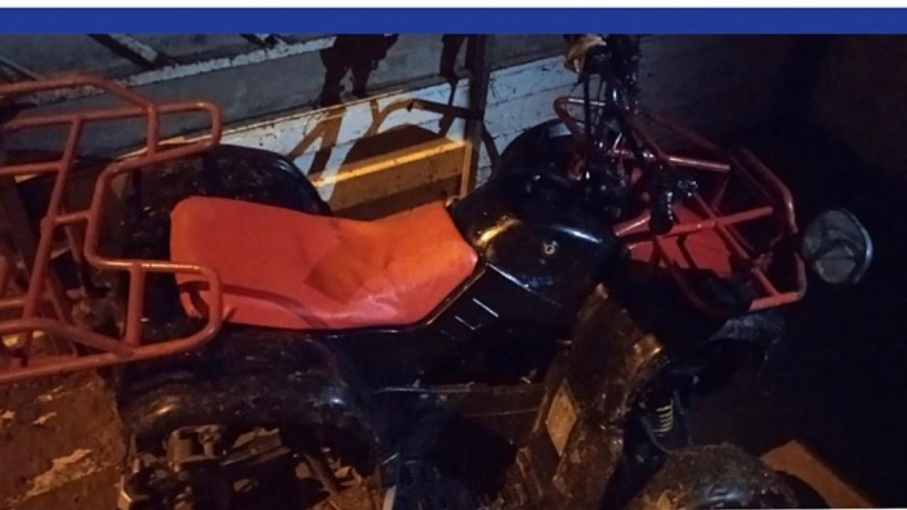 Afyon'da akılalmaz olay: Satın almak için bindiği ATV aracını kaçırdı