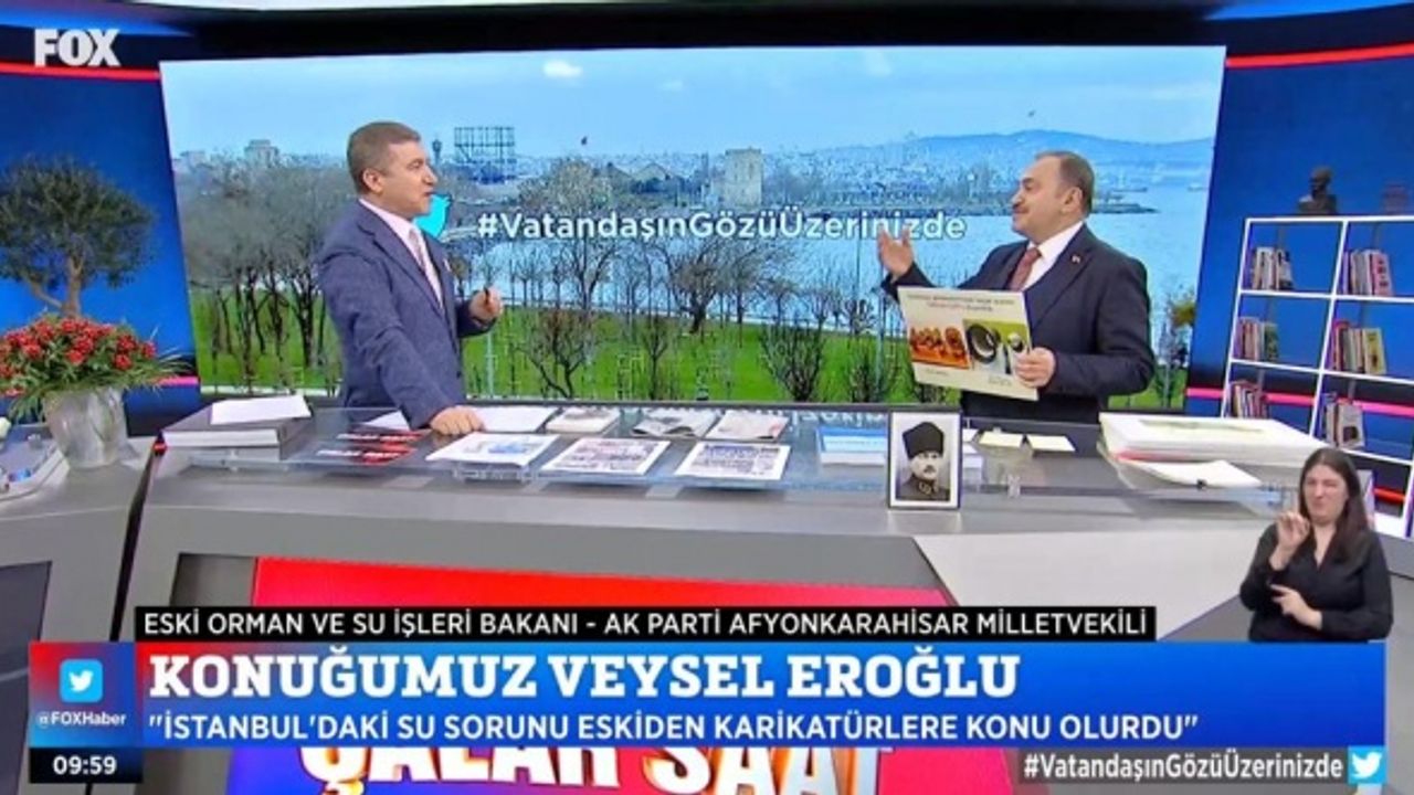 AK Partili Veysel Eroğlu, FOX Tv’de konuştu: Beni sıkıştır lütfen
