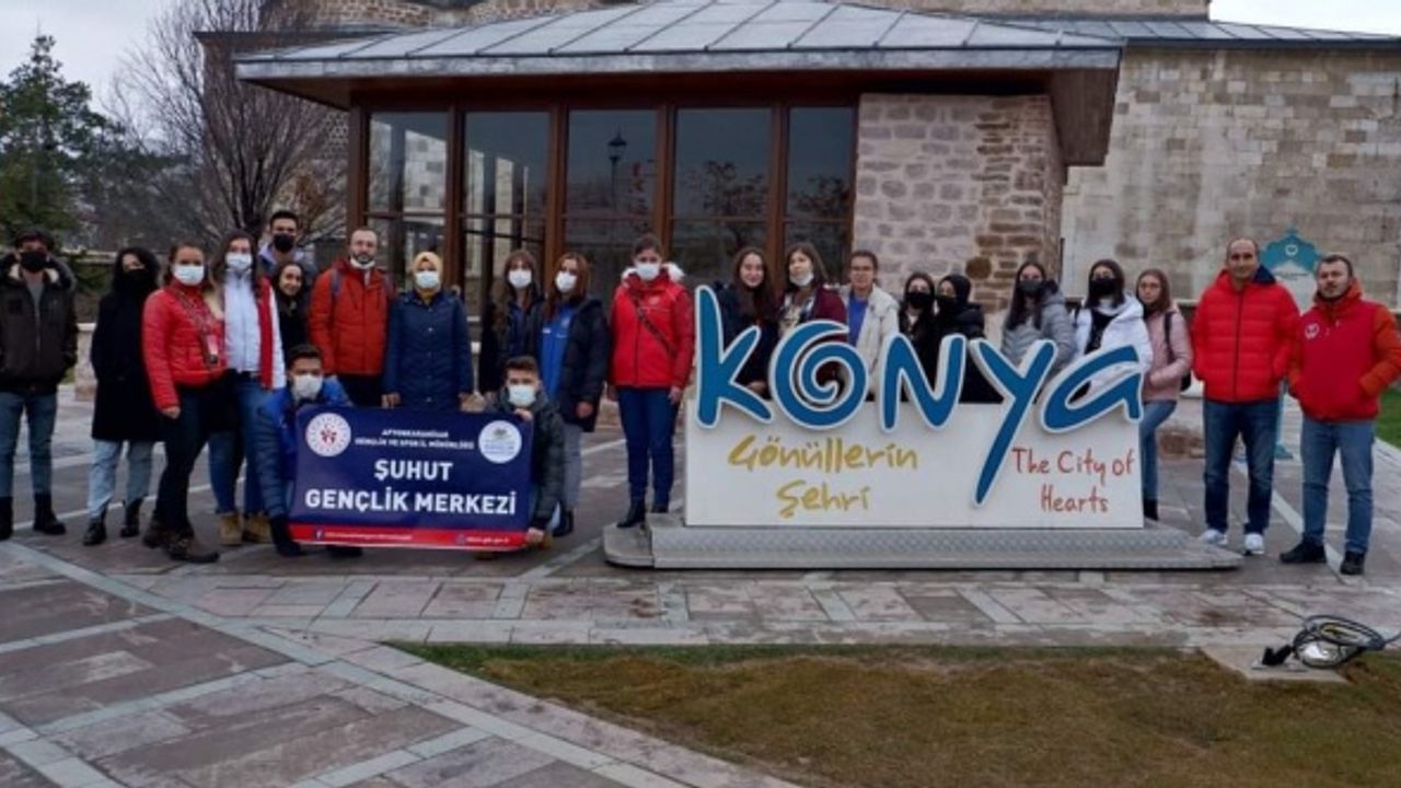 Şuhutlu öğrenciler Konya'yı gezdi