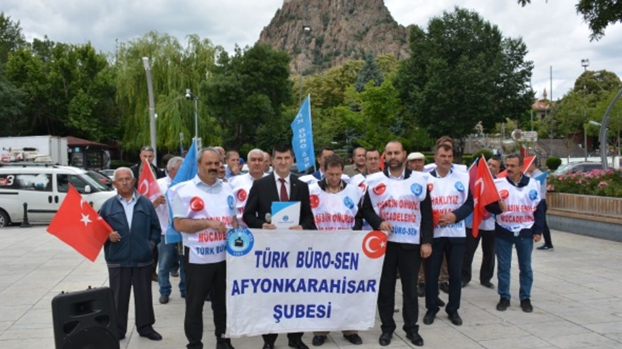 Türk Büro Sen’li İsmail Akman’dan 3600 ek göster düzenlemesine tepki