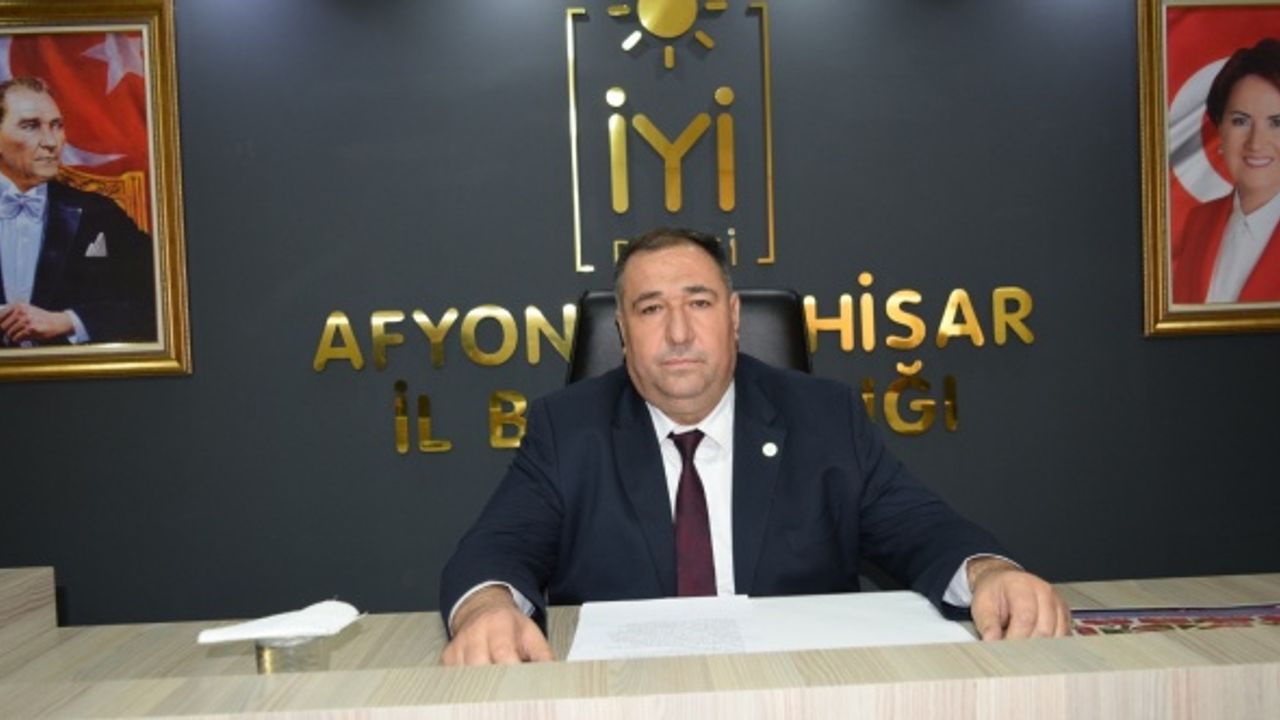 Afyon İYİ Parti’de flaş istifa: İl Başkan yardımcısı görevinden istifa etti!