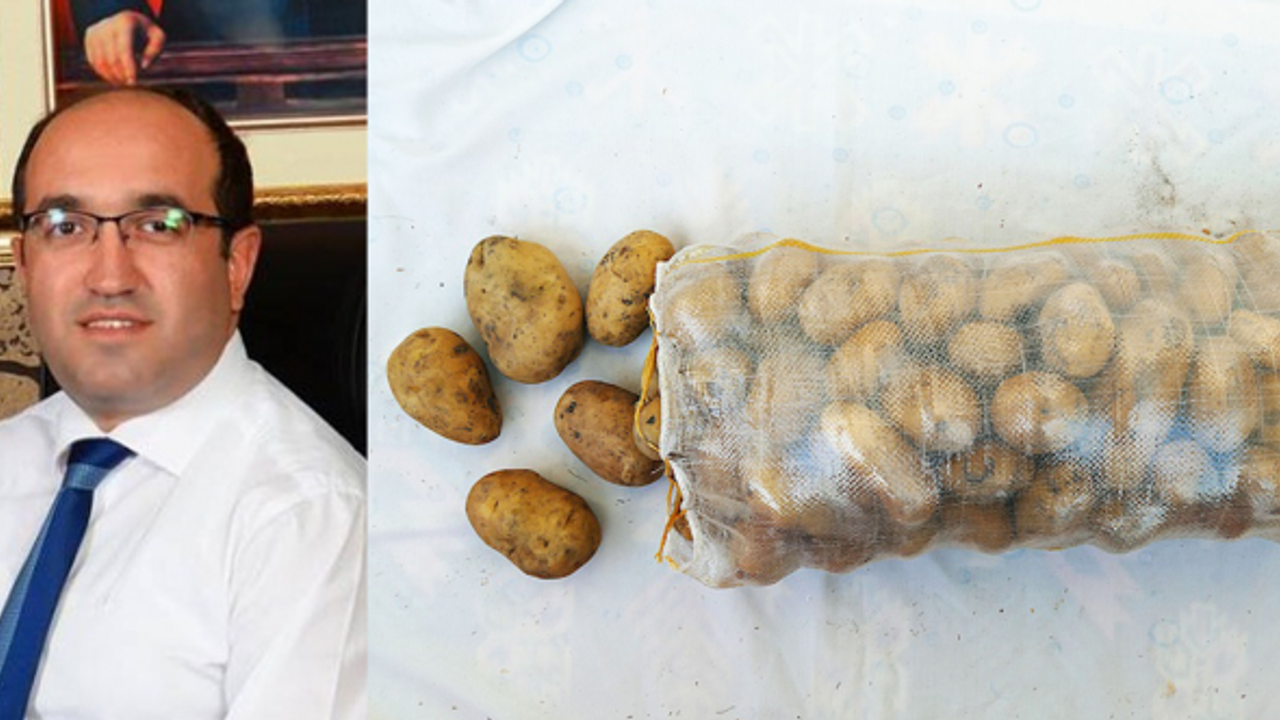 Afyon’da bu başkan kendisini takip edenlere 5 kilo patates gönderecek