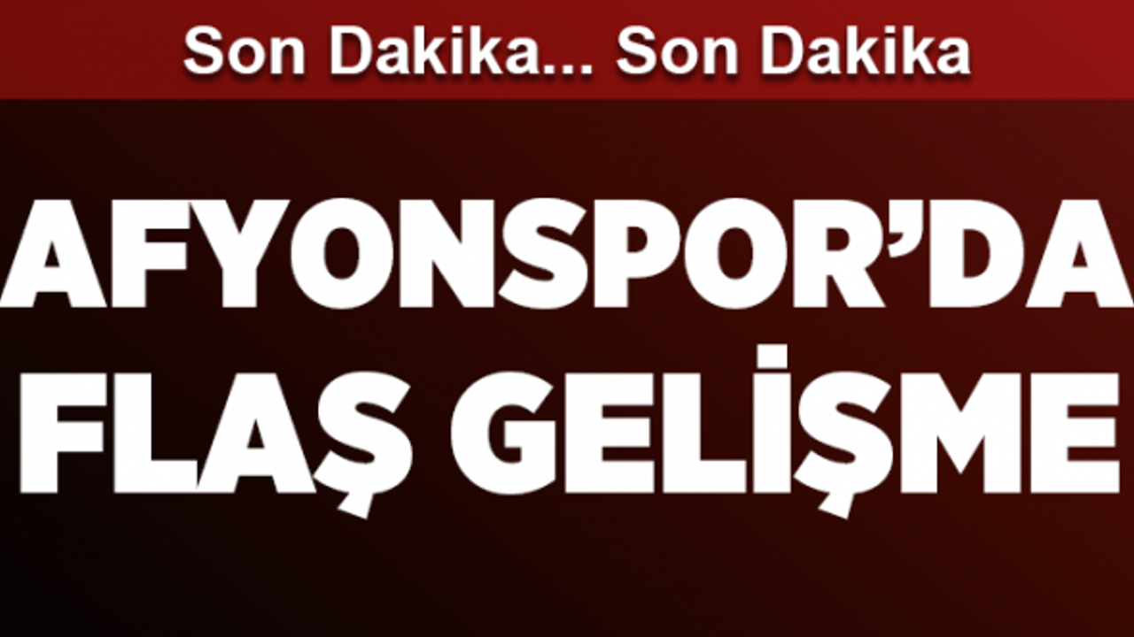Afyonspor’da sıcak haberler: Yeni yönetim belli oldu, hoca gönderildi!