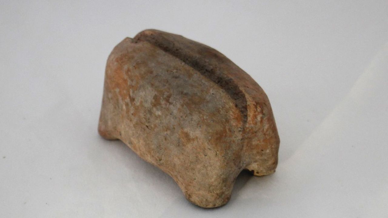 İzmir'deki Ulucak Höyüğü kazılarında 7 bin 700 yılık kil obje bulundu