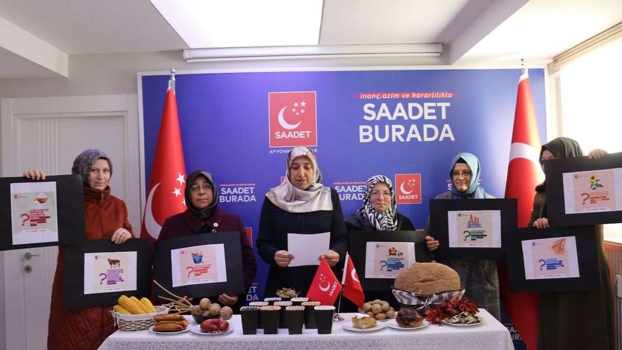 Saadet Partisi Kadın Kolları: Tarım ayağa kalkarsa Türkiye şaha kalkar