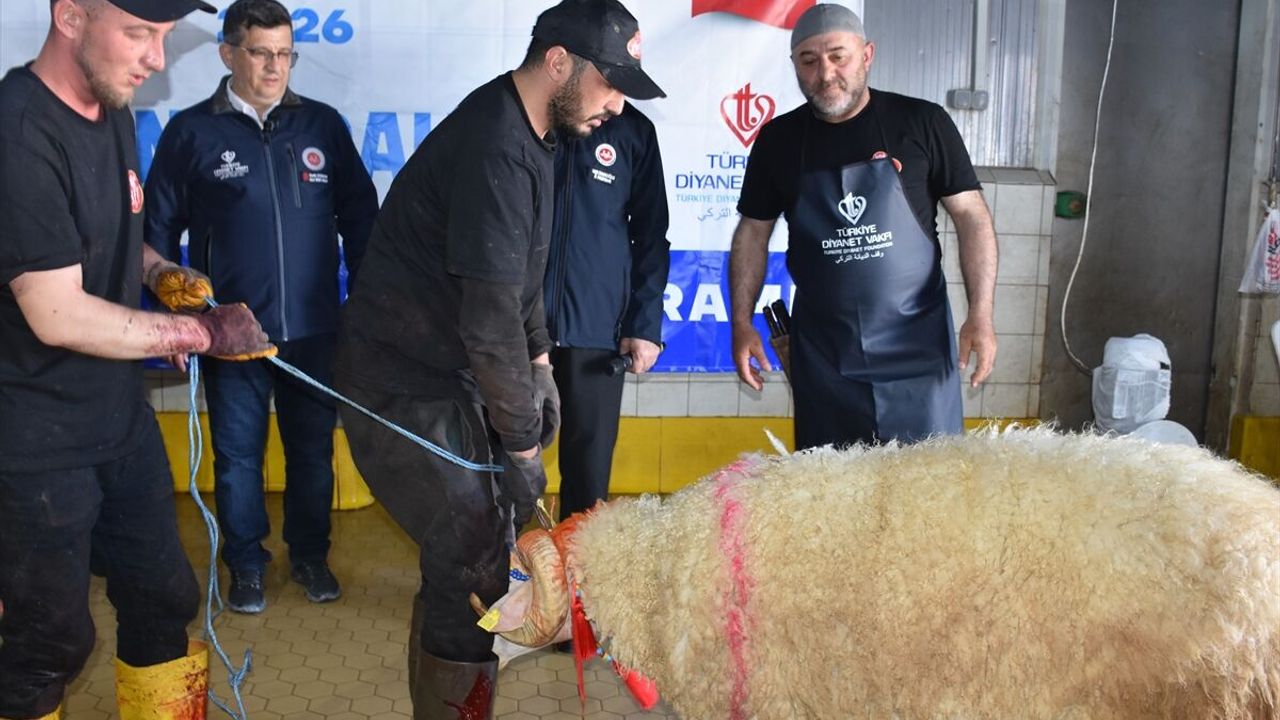 TDV Afyon’da 450 kurban hissesini ihtiyaç sahiplerine ulaştıracak