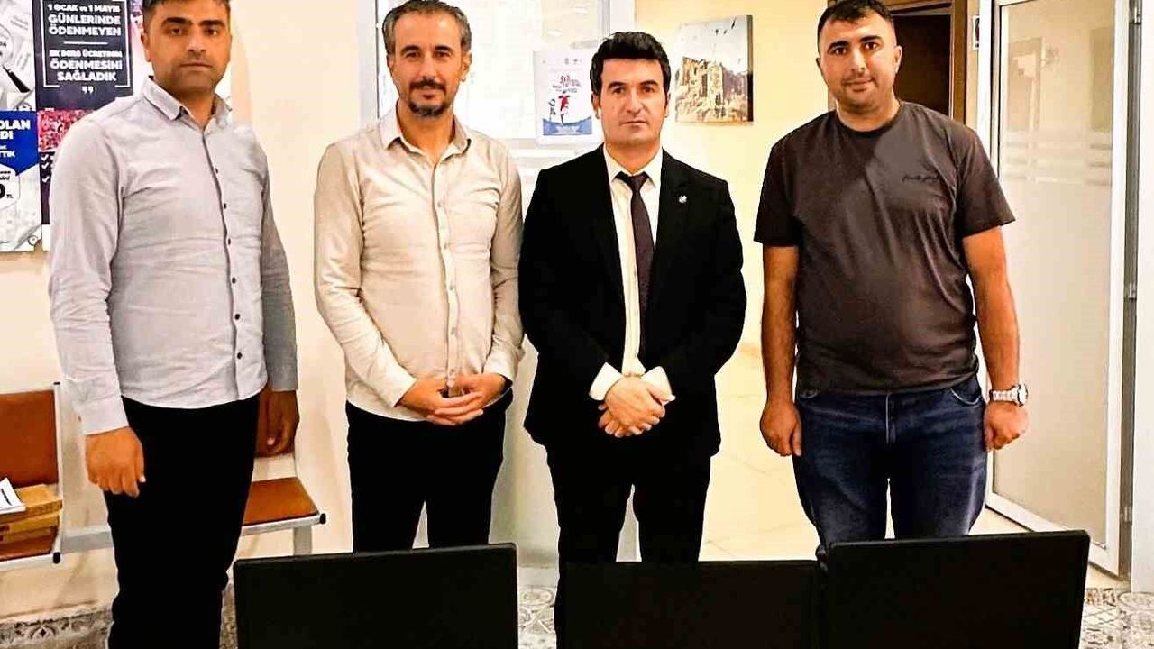 Dicle Elektrik'ten Mardin'deki köy okullarına teknoloji desteği