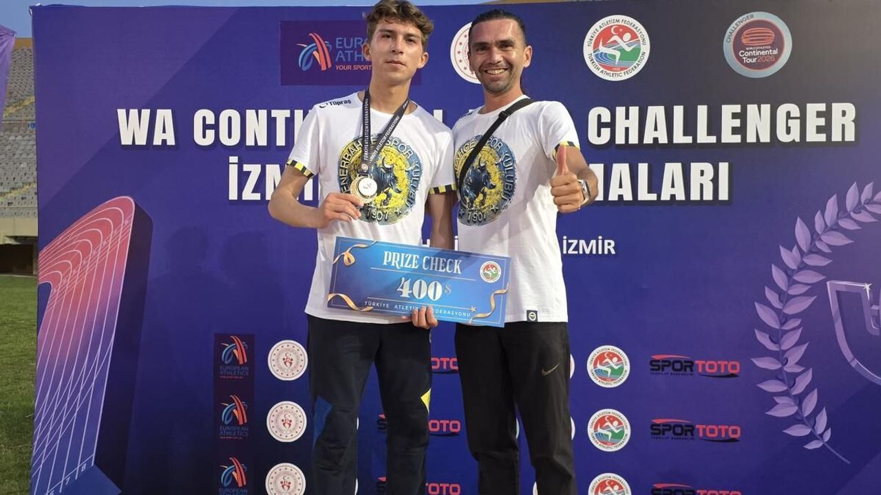 Afyonlu sporcu Mert Selek Türkiye şampiyonu oldu: 