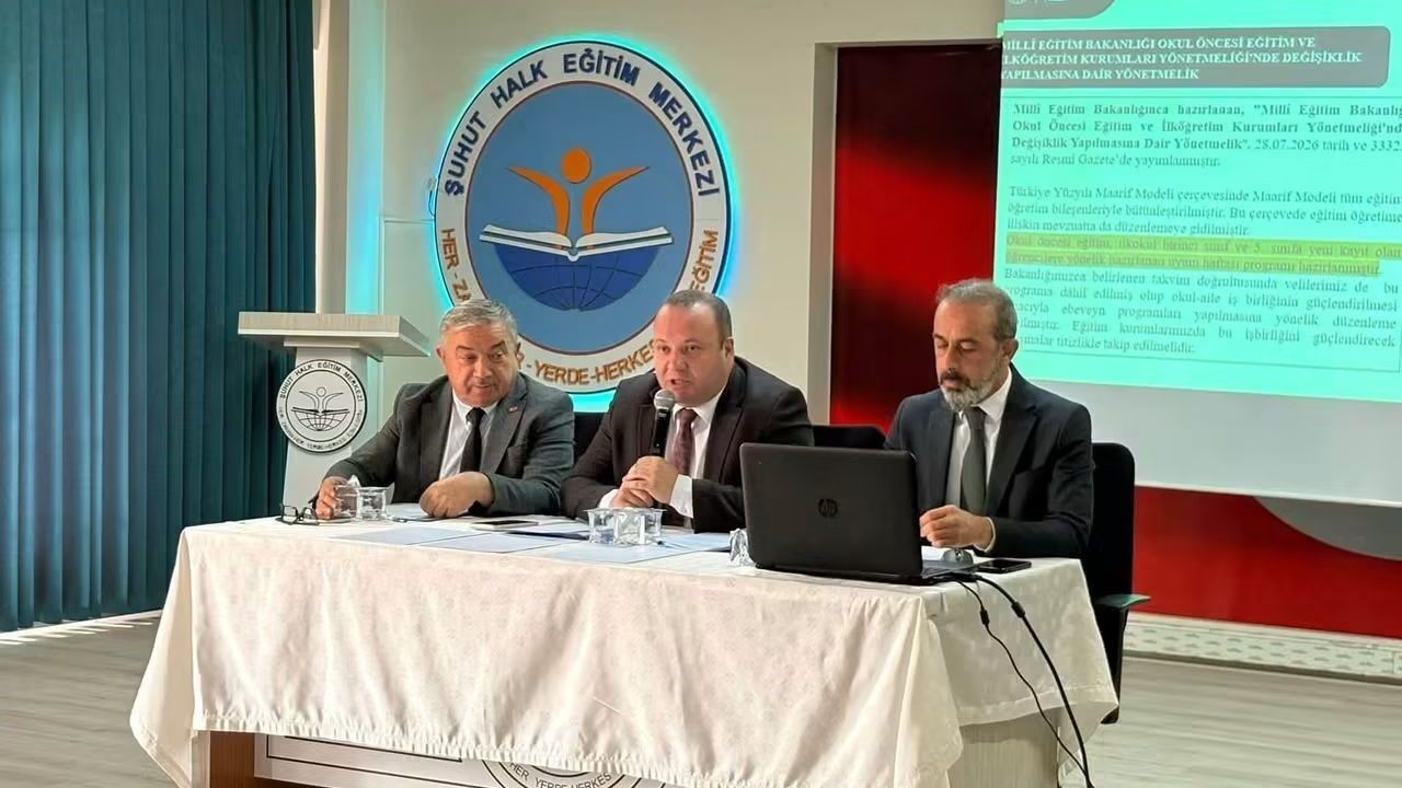 Şuhut’ta yeni eğitim öğretim yılı öncesi hazırlıklar: Güvenlik tedbirleri masaya yatırıldı