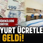Üniversite öğrencilerini ilgilendiriyor: KYK yurt ücretlerine zam geldi!