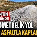 Afyon’un o ilçesinde 5 kilometrelik yol sathi asfaltla kaplanacak