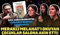 Nail Azbay Burdur’da öğrencilerle buluştu: Meraklı Melahat’ı okuyan çocuklar salona akın etti!