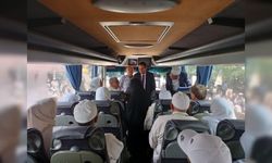 Bolvadin’de 35 hacı adayı kutsal topraklara uğurlandı