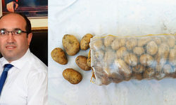 Afyon’da bu başkan kendisini takip edenlere 5 kilo patates gönderecek