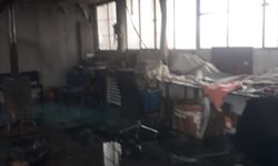 Afyon İkinci Küçük Sanayi Sitesi'nde iş yerinde yangın!
