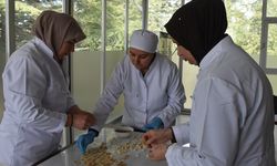 Ev ekonomisine destek olmak için Afyonlu kadınlar mantı yapıp satıyor
