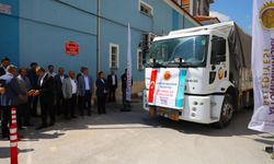 Afyon'dan Bayırbucak Türkmenlerine 1 kamyon yardım gönderildi