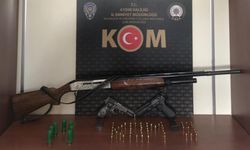 Aydın'da kaçak silah operasyonu: 17 kişi yakalandı