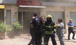 Aydın'da otelin bodrumunda yangın çıktı!