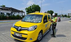 Muğla Fethiye'de taksicilere yönelik denetim yapıldı