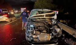 Muğla'da otomobille hafif ticari aracın çarpışması sonucu 1 kişi hayatını kaybetti