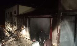 Afyon Dinar'da yangın: Ev kullanılamaz hale geldi