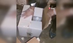 Afyon'da kaçak alkol operasyonu polis kamerasında