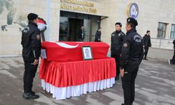 Afyon'da vefat eden polis son yolculuğuna uğurlandı