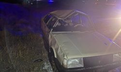 Afyon'da trafik kazası: Takla atan araçta yaralılar var!
