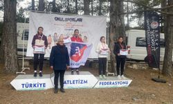 Afyonlu sporcu Kros Türkiye 4'üncüsü oldu