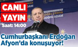 CANLI YAYIN | Cumhurbaşkanı Erdoğan Afyonkarahisar’da konuşuyor