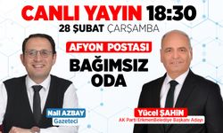 AK Parti’nin Erkmen adayı Yücel Şahin Afyon Postası’nın konuğu oluyor