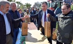 Turgutlu'da Orman Haftası kapsamında fidan dağıtımı