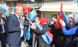 Afyon İYİ Parti 300 kişi ile yürüdü: Çay'ı alacağız