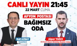 İYİ Parti'nin Afyon adayı Alper Yağcı Afyon Postası'nın canlı yayın konuğu oluyor