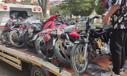 Afyon'da çok sayıda motosiklet trafikten men edildi