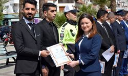 Turgutlu'da Polis Haftası nedeniyle tören düzenlendi