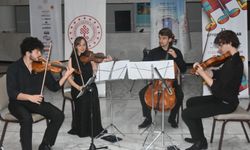 23. Afyon Klasik Müzik Festivali'nde "Suk Dörtlüsü Quartet" sahne aldı